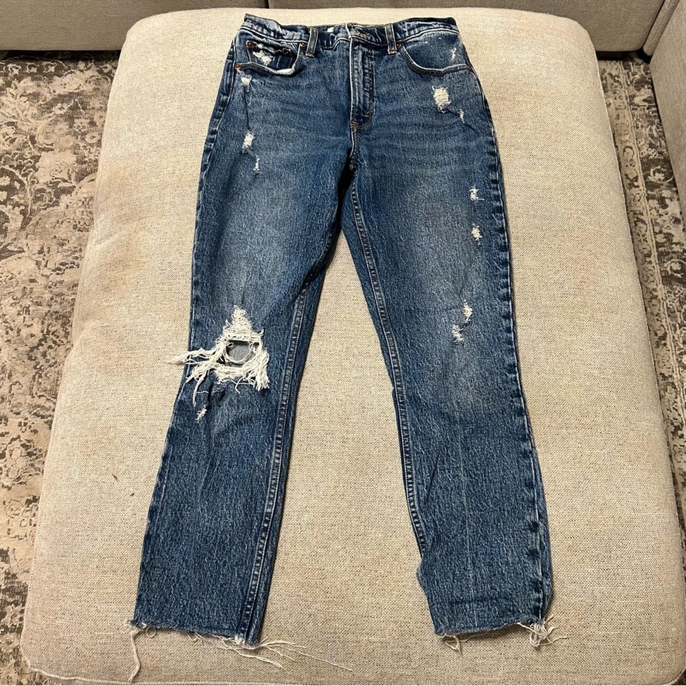 Abercrombie high rise skinny jeans